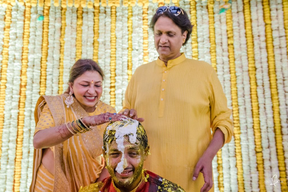 ...is going to also be among the first ones to make your haldi really messy