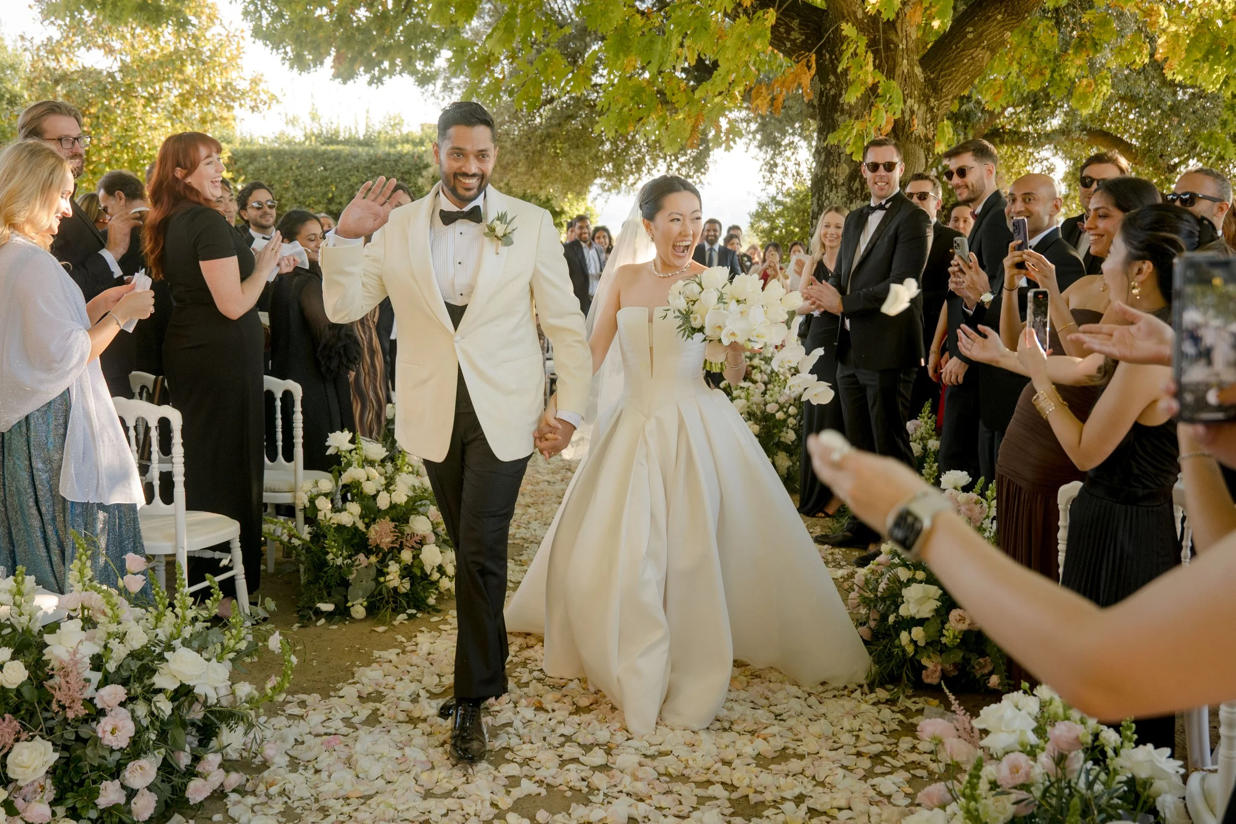 A magical multicultural wedding at Florence, Italy