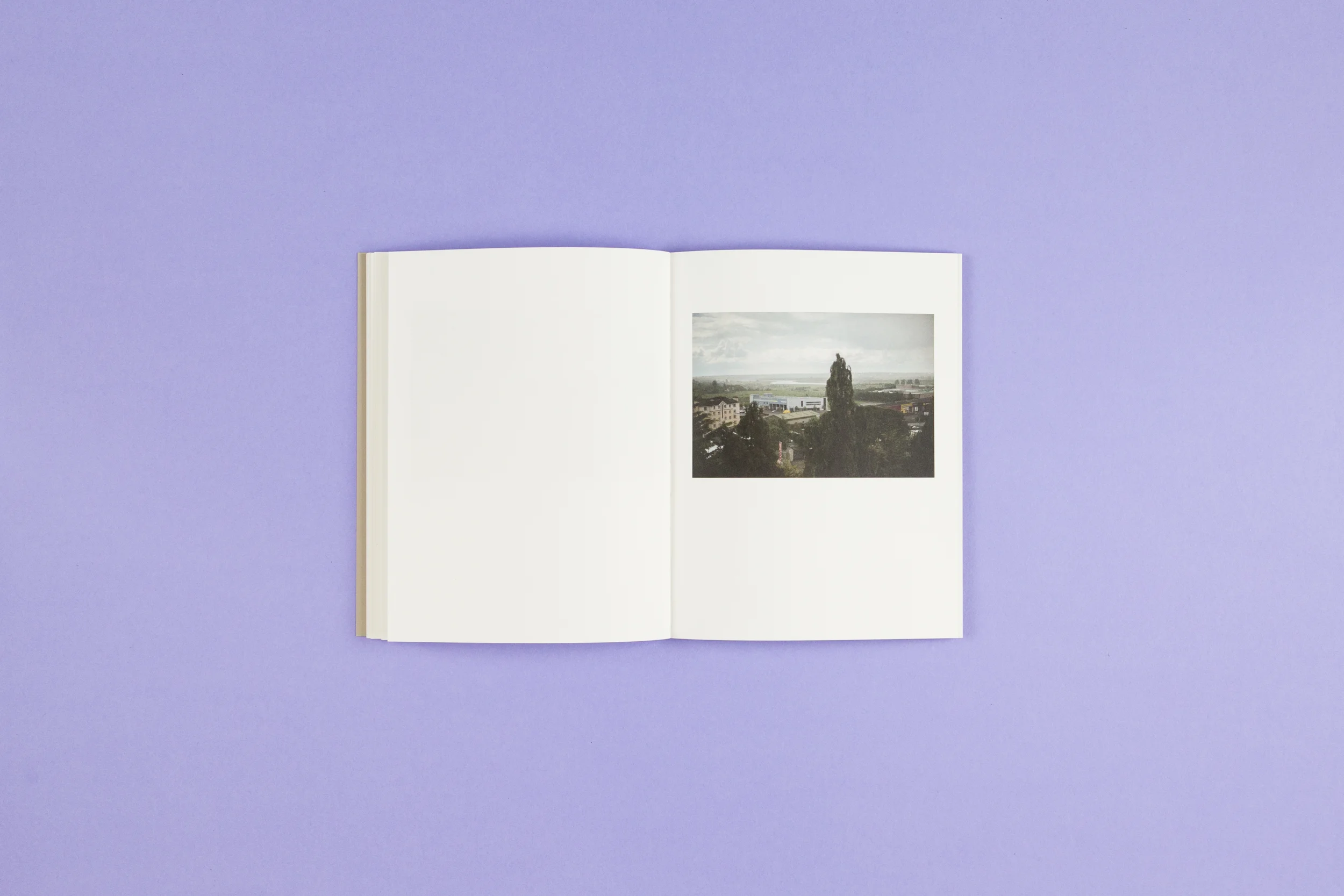 Book spread from 'A Bower for Sisters' by Aisling O'Rourke, self-published photobook with photography by Aisling O'Rourke and designed by Read That Image.