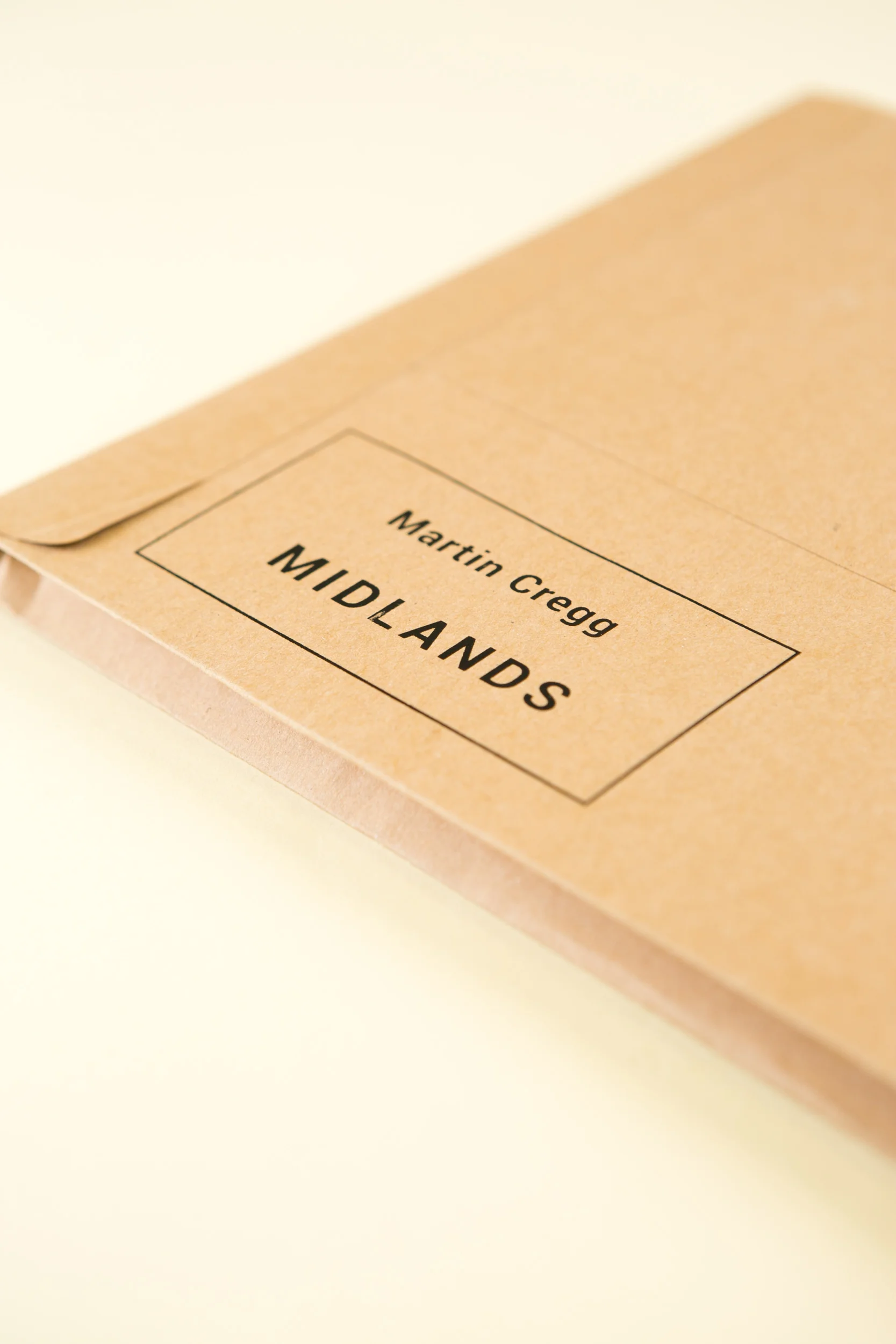 Self-published photobook 'Midlands' featuring photography by Martin Cregg and design by Read That Image.