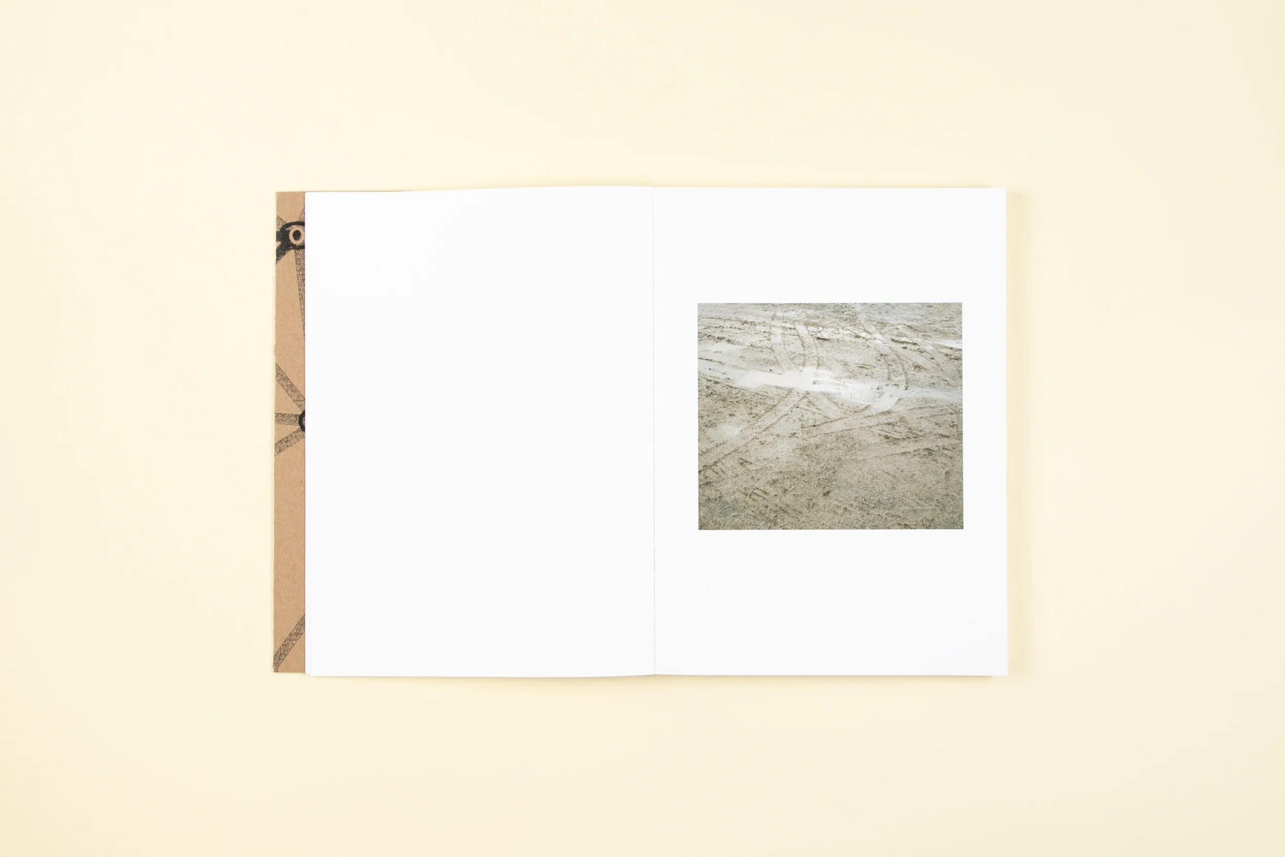 Book spread from self-published photobook 'Midlands' featuring photography by Martin Cregg and design by Read That Image.