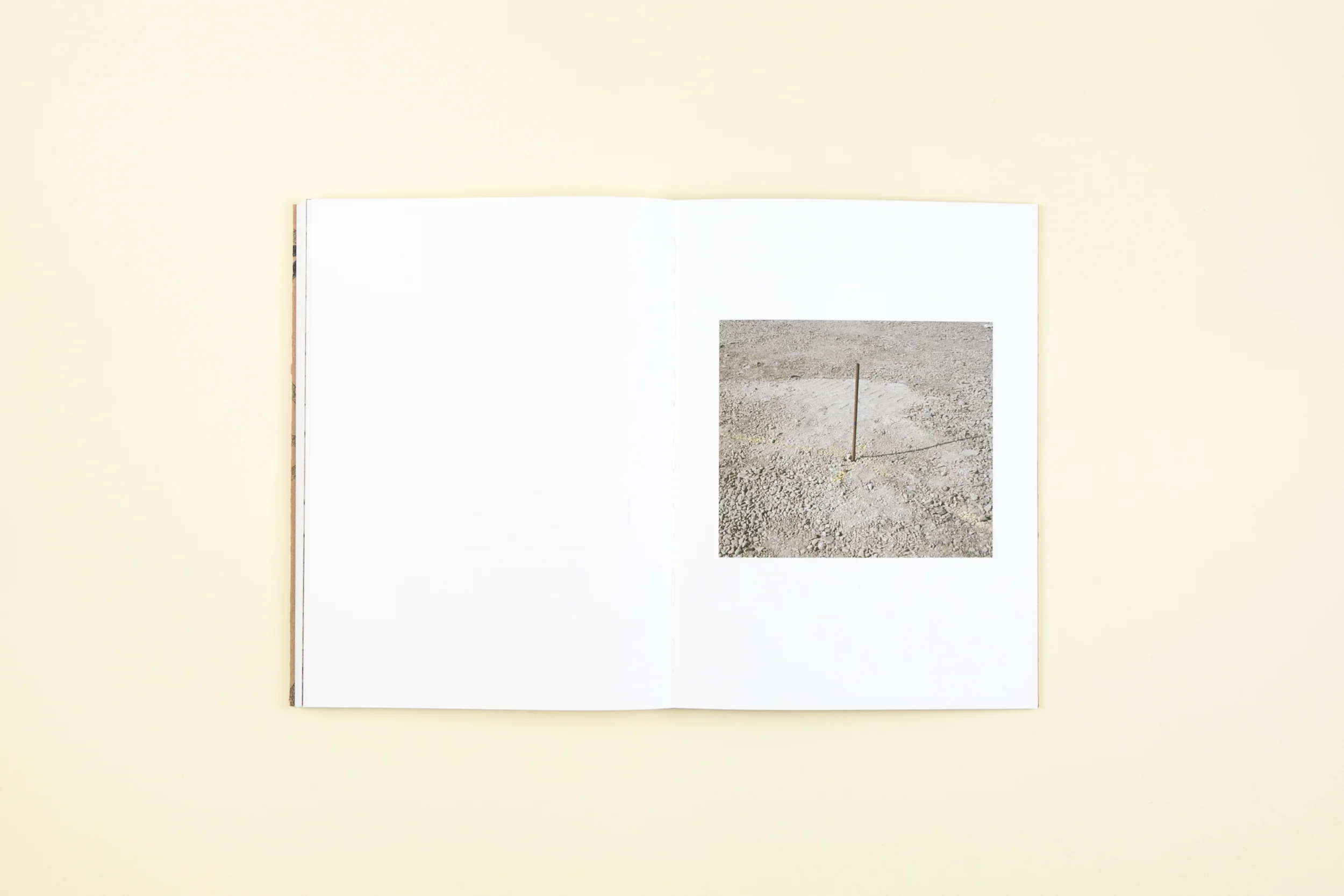 Book spread from self-published photobook 'Midlands' featuring photography by Martin Cregg and design by Read That Image.