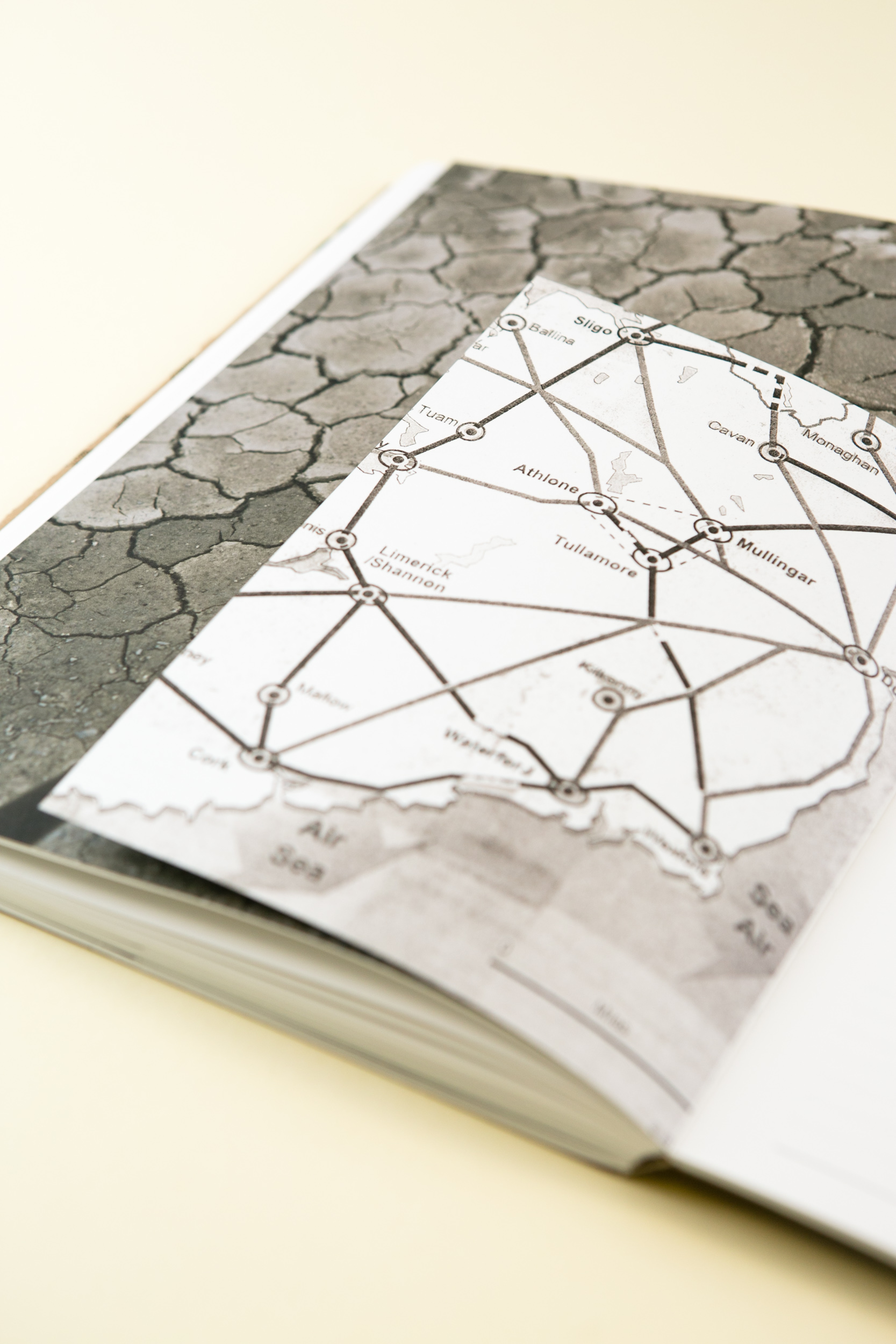Detail from The Whistle Blowing a photobook with photography by Lorraine Tuck and Design by Read That Image Collective