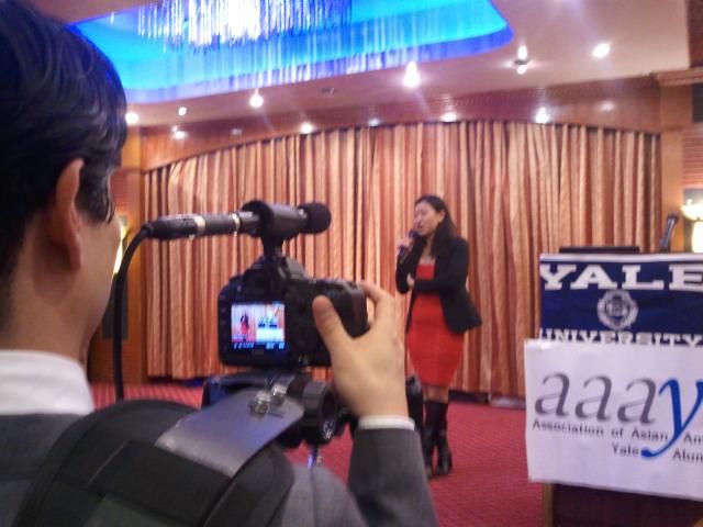 Lily speaking at AAAYA event 2/2012