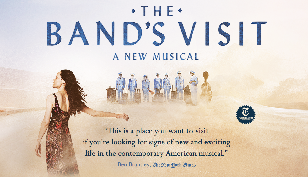  An Egyptian Police Band arrives in Israel to play a concert. After a mix-up at the border, they are sent to a remote village in the middle of the desert. With no bus until morning and no hotel in sight, these unlikely travelers are taken in by the l