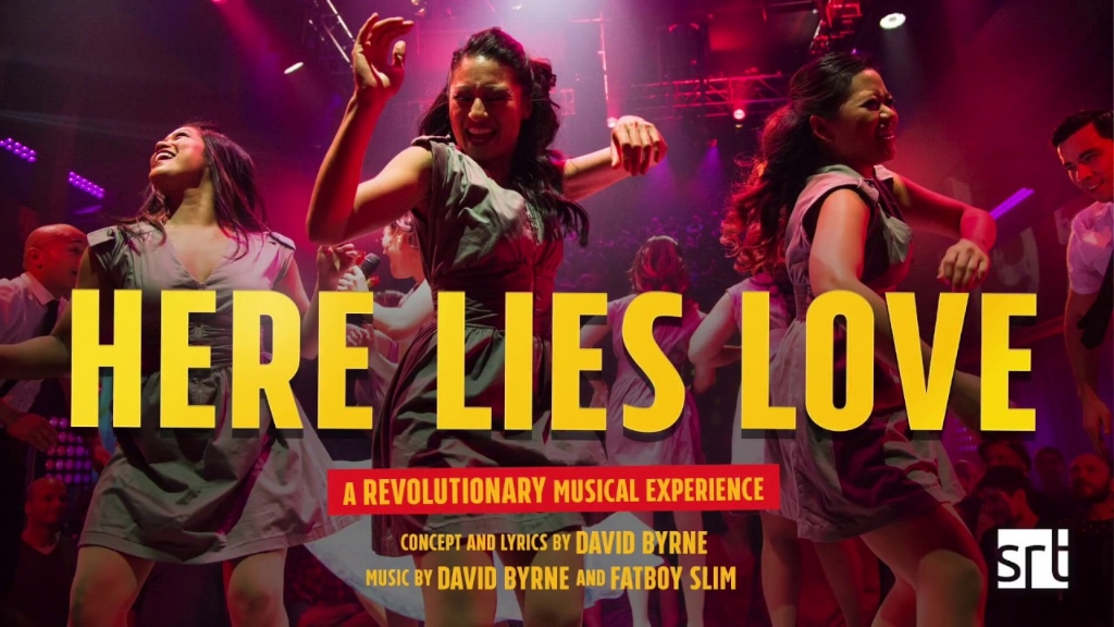 HERE LIES LOVE is the revolutionary musical experience from David Byrne and Fatboy Slim that's Vogue calls “A LIFE-GIVING, ROOF-RAISING, BOOTY-SHAKING BLAST OF PURE JOY!”