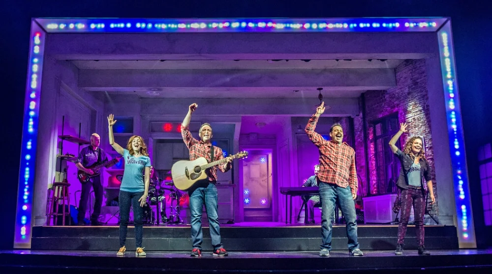   The New York Times  calls the show "brisk and satisfying, a result of spandex-tight writing, crackling comic delivery and clever direction by Ted Sperling, who uses his cast and band with maximum efficiency." 