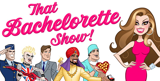 The interactive Off Broadway parody where you pick the groom! From the creator of The Awesome 80s Prom comes New York’s newest interactive sensation staged in the legendary nightclub The Copacabana, this interactive spoof of ABC’s “The Bachelorette” will have you dancing to your favorite 90’s hits, spun by superstar DJs, as our spoof-tastic bachelors compete for your vote. “I highly recommend you see THAT BACHELORETTE SHOW !” – Applause! Applause!