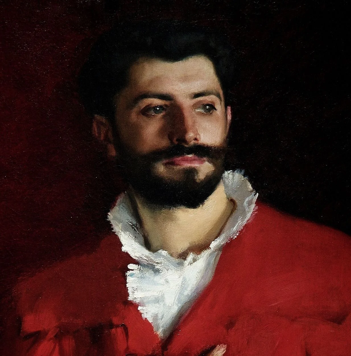 Dr Pozzi (detail) 1881.
