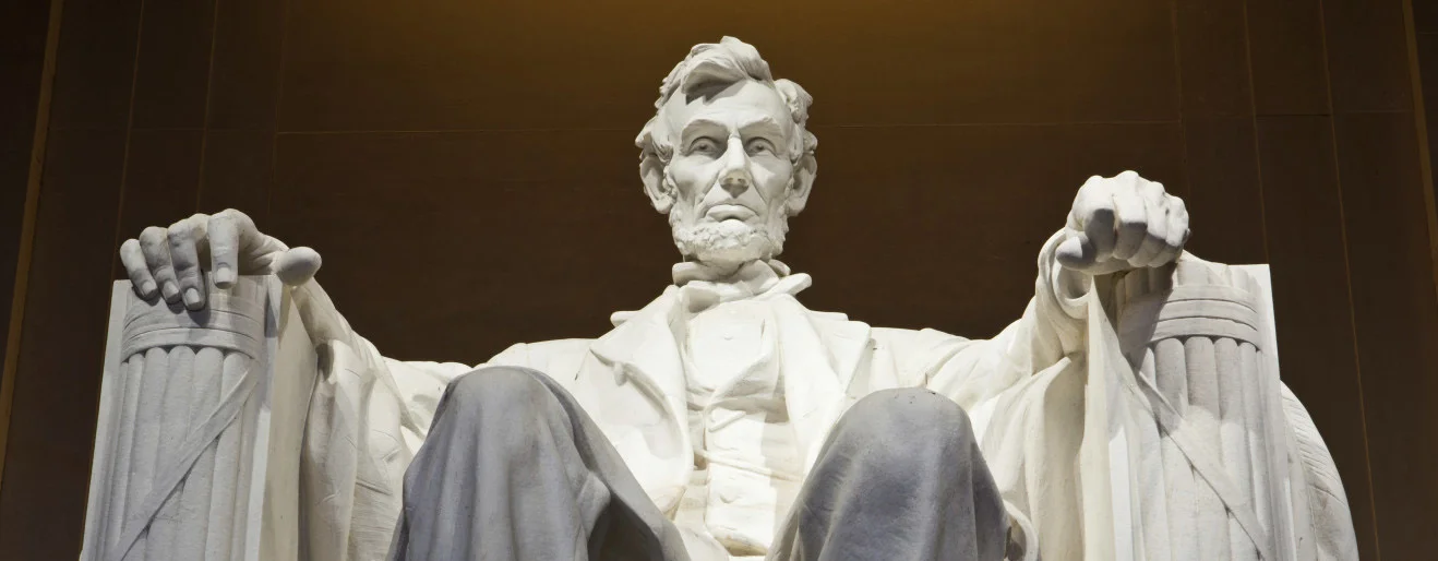 Lincoln Memorial, Washington. Daniel Chester French (1850-1931)