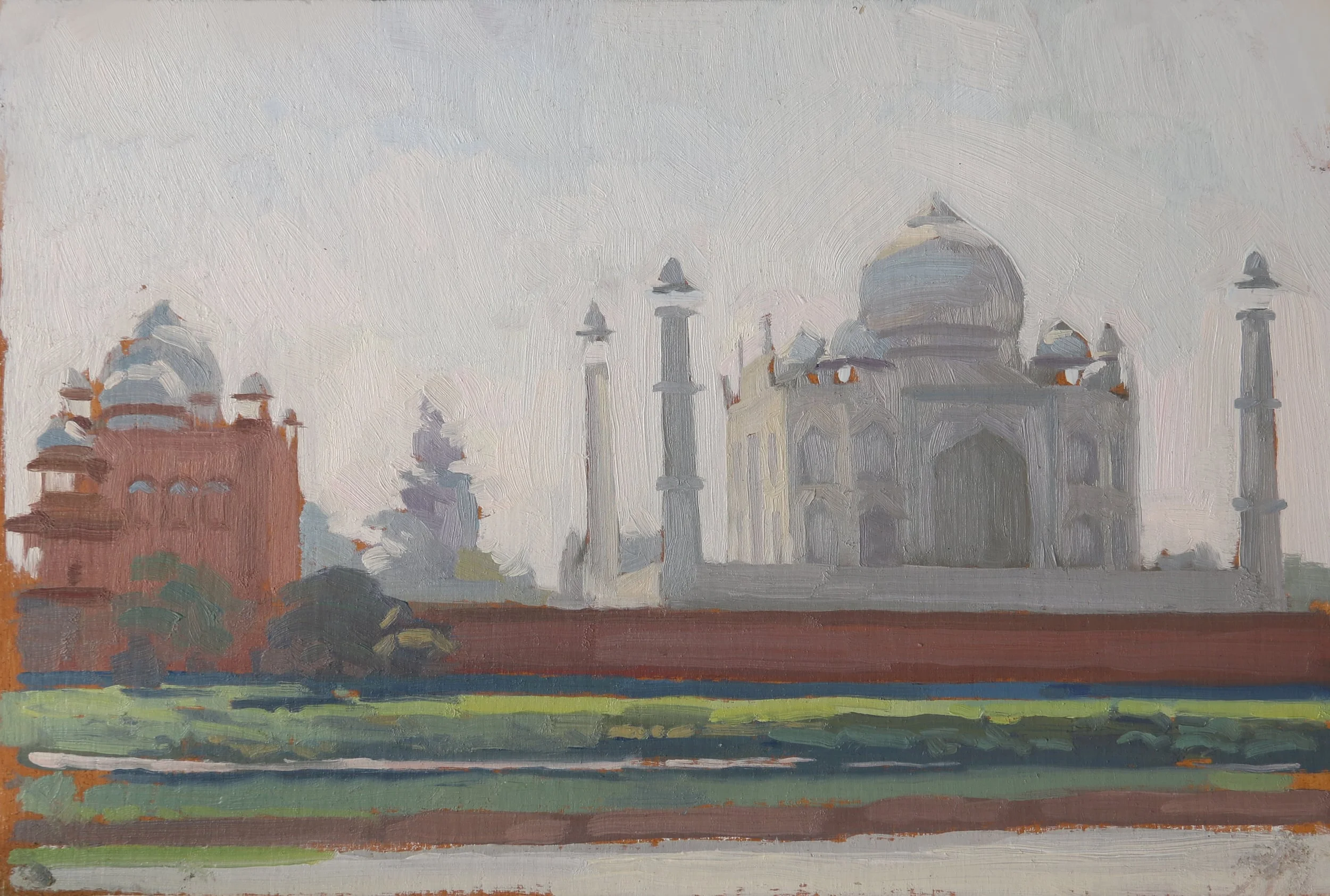 Taj Mahal, from Mehtab Bahg.