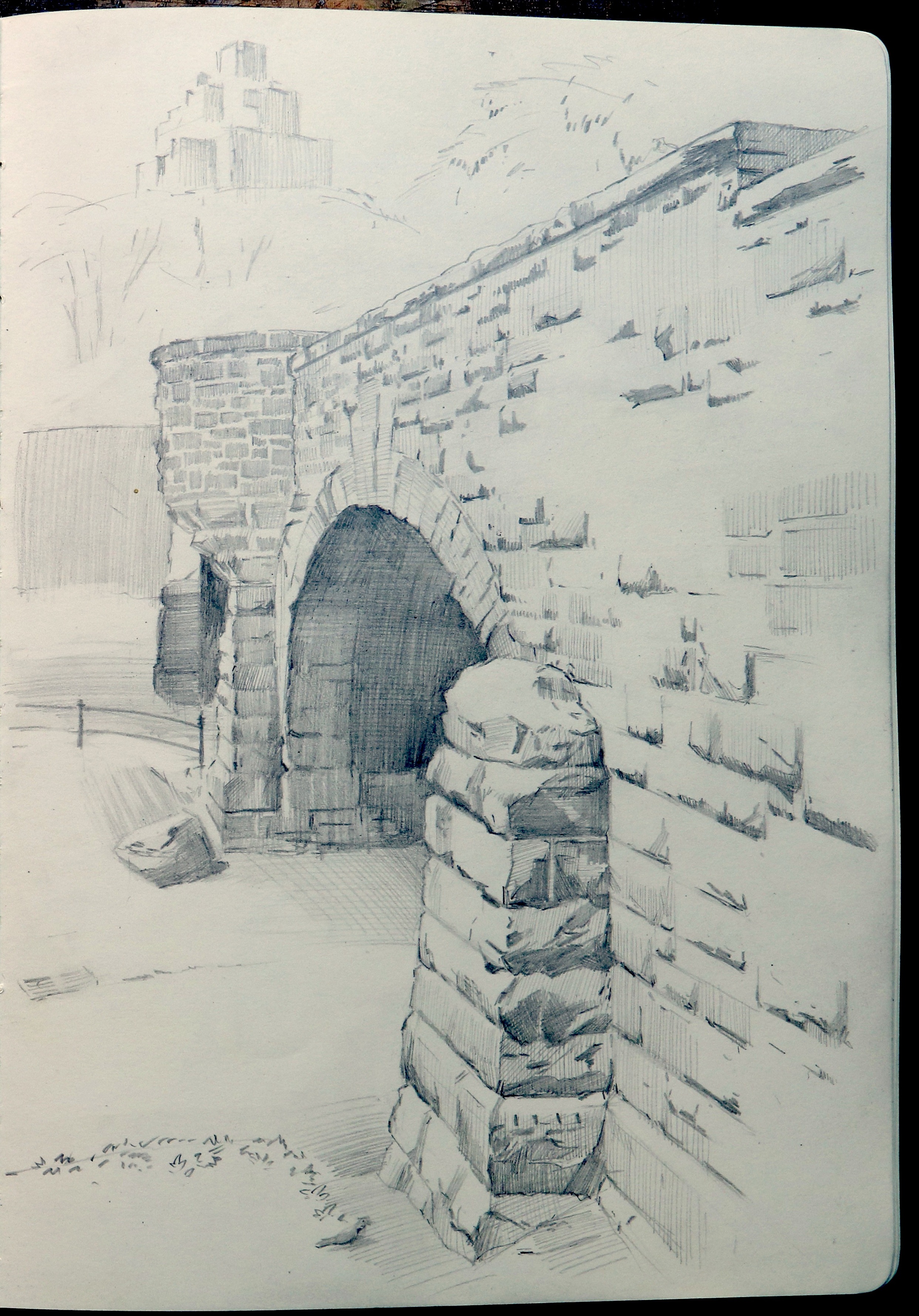 EAGLEVALE BRIDGE. Built 1890, out of Gneiss rock.