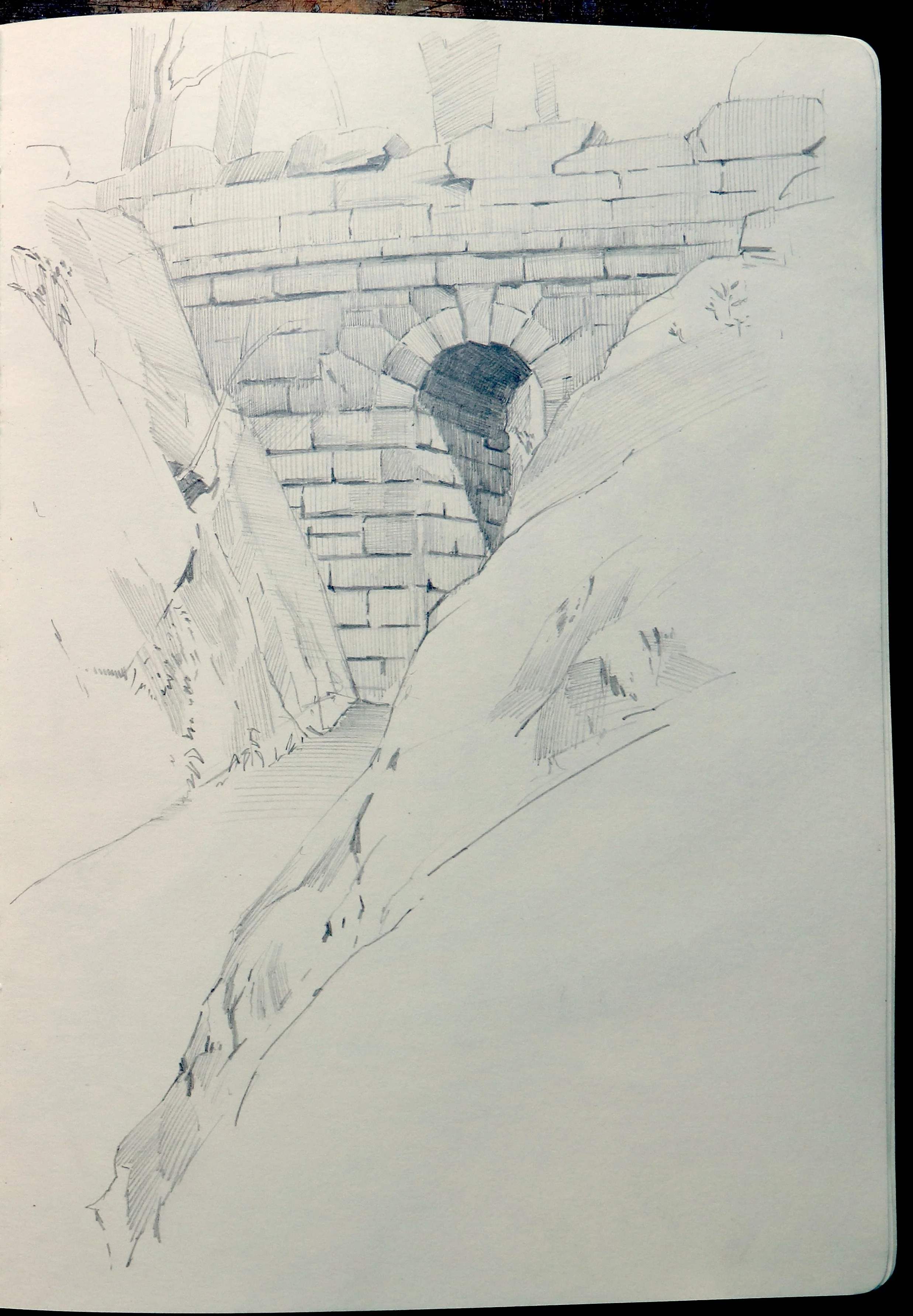 RAMBLE ARCH. Built in 1863 by Calvert Vaux.