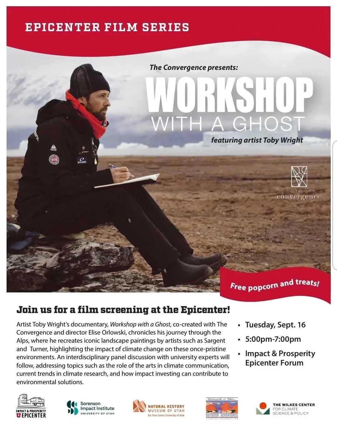 This week begins my campus residency at the university of Utah. I will be giving a series of lectures, presentations, film screenings and workshops. 2 screenings of my latest documentary &quot;Workshop with a ghost&quot; in collaboration with &quot;t