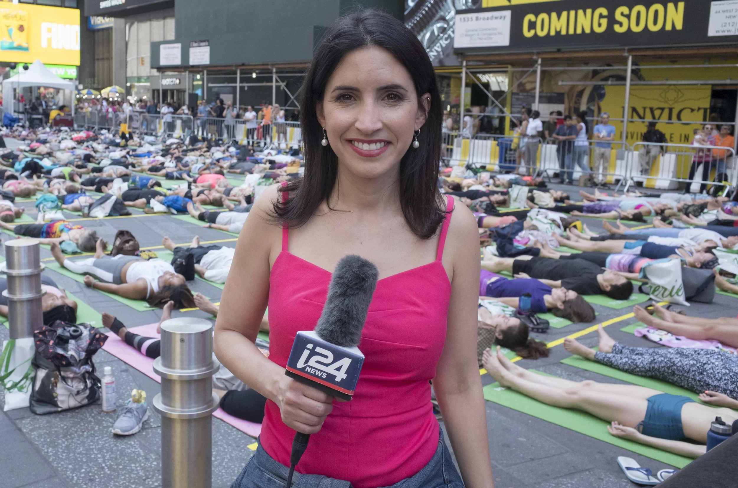 An ongoing project photographing the Solstice in Times Square during the annual International Yoga Day. This series is from June 2018