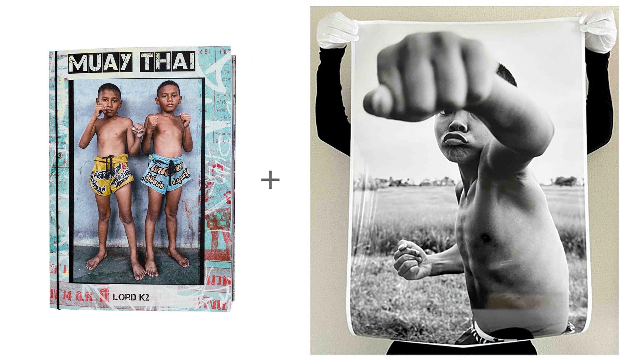 Signed Book 'Muay Thai' + Signed Print 'Pupa' | €325.00