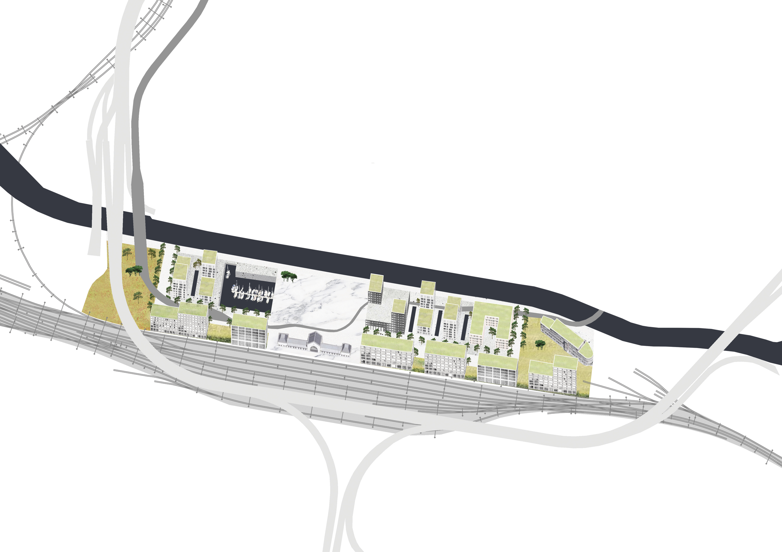 LE PROJET NAUTIQUE Le projet nautique de la Ville Basse, situé sur la rive droite de la Sambre à proximité de l'esplanade de la gare, donne forme à la réflexion que mène actuellement la Ville de Charleroi sur ses paysages particuliers... + d'informations