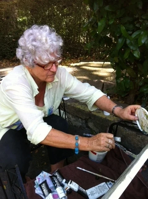 Painting in Barbados