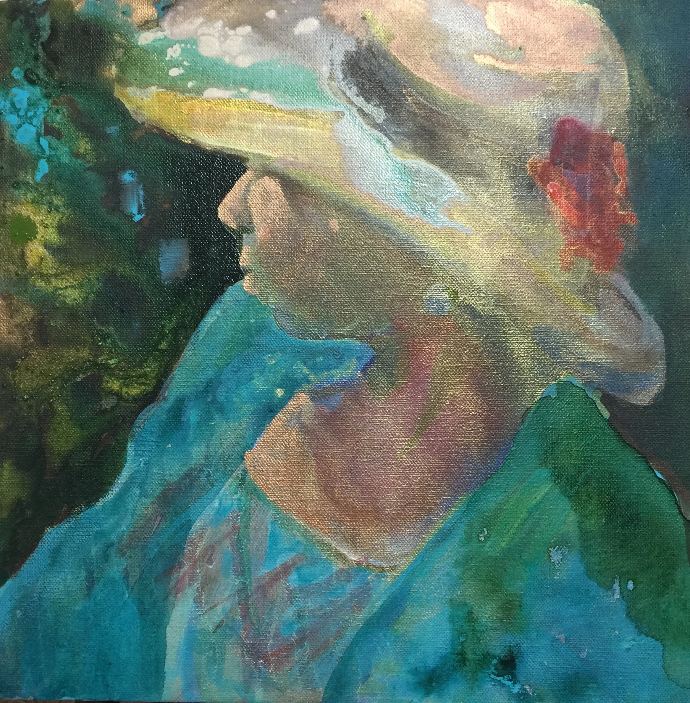 Woman in Green