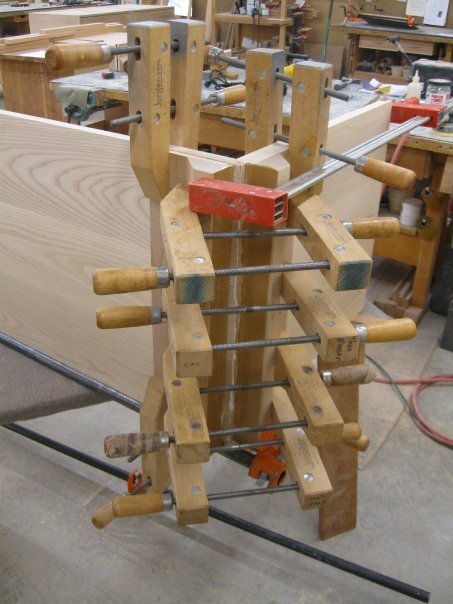 Clamping a Chest of Drawers