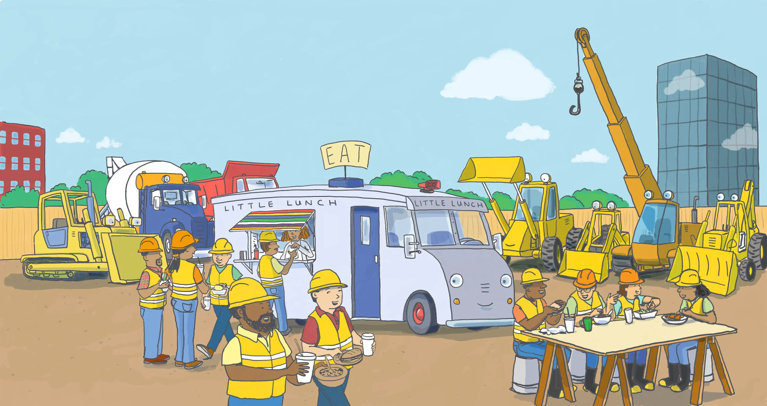 Little Lunch Truck: lunchtime!