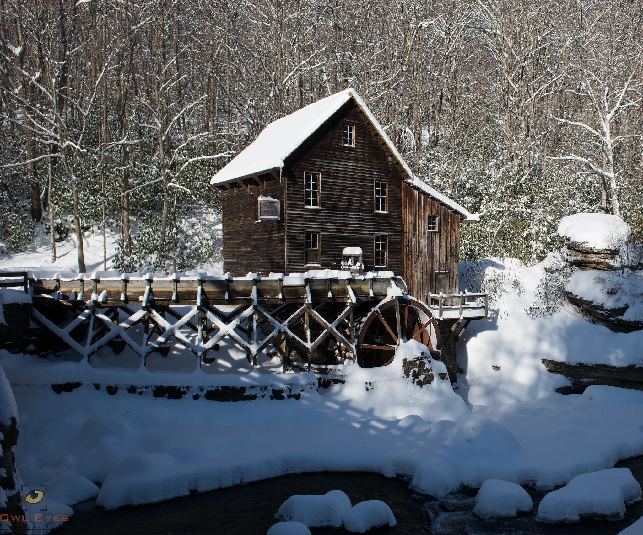 GLADE CREEK GRIST MILL Babcock State Park
