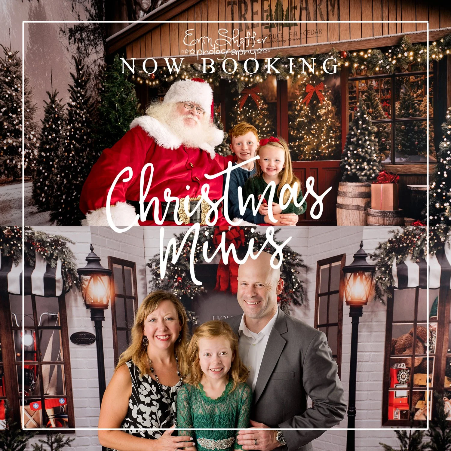 2026 Christmas Minis with & without Santa
