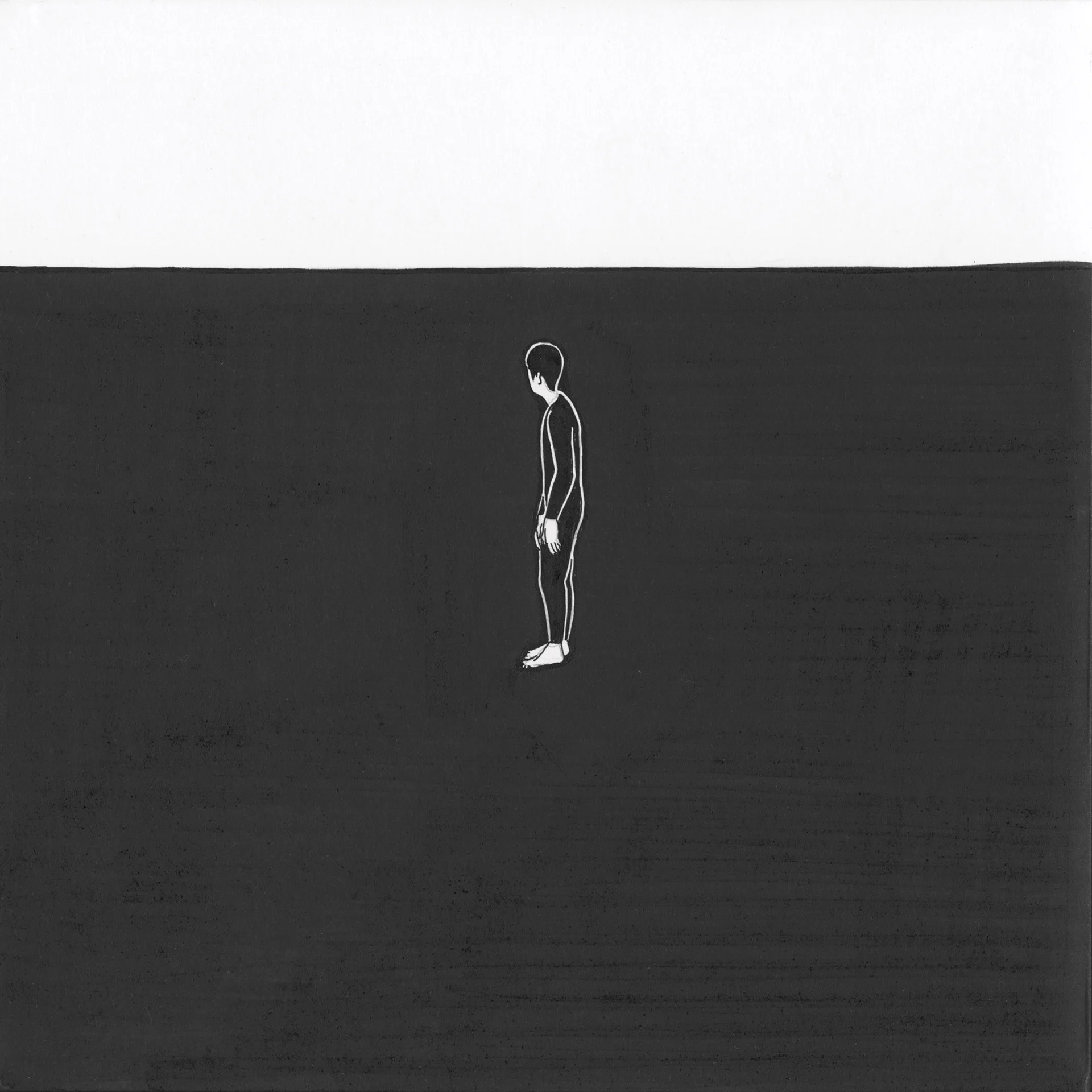 하나 / Alone Op. 0119FS-2 - 18.2 x 18.2 cm, 종이에 펜, 마커 / Pigment liner and marker on paper, 2016 Asked by Secret7 Project