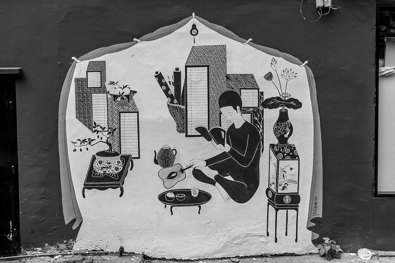 &lt;BUKRUK street art festival - double exhibition&gt;, Speedygrandma gallery, Bangkok, Thailand, 2016