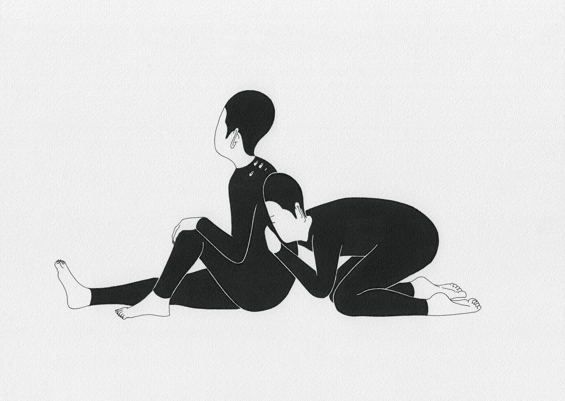 Commissioned Work - Kitsuné Musique / Play List #2 Illustrated by Moonassi / 2018