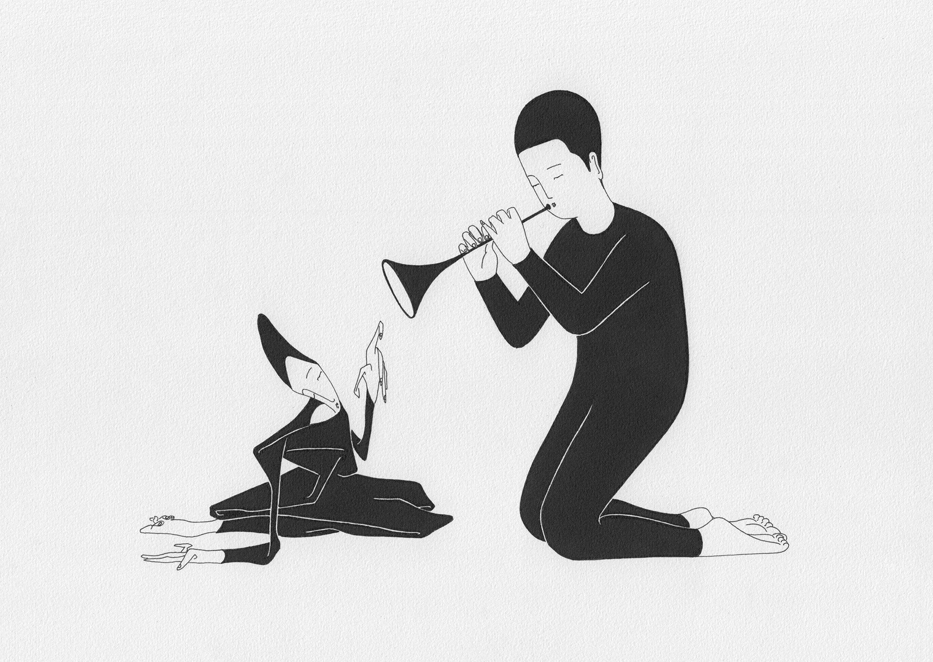 Commissioned Work - Kitsuné Musique / Play List #2 Illustrated by Moonassi / 2018