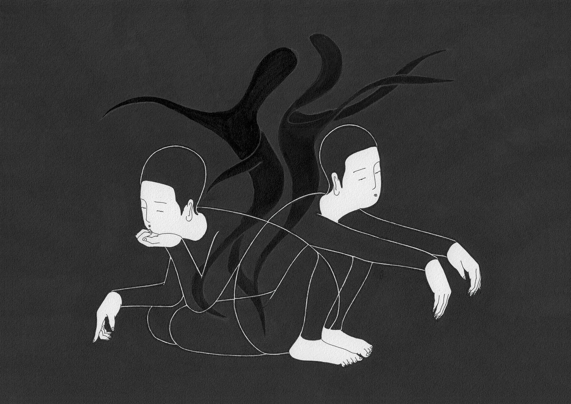 Commissioned Work - Kitsuné Musique / Play List #2 Illustrated by Moonassi / 2018