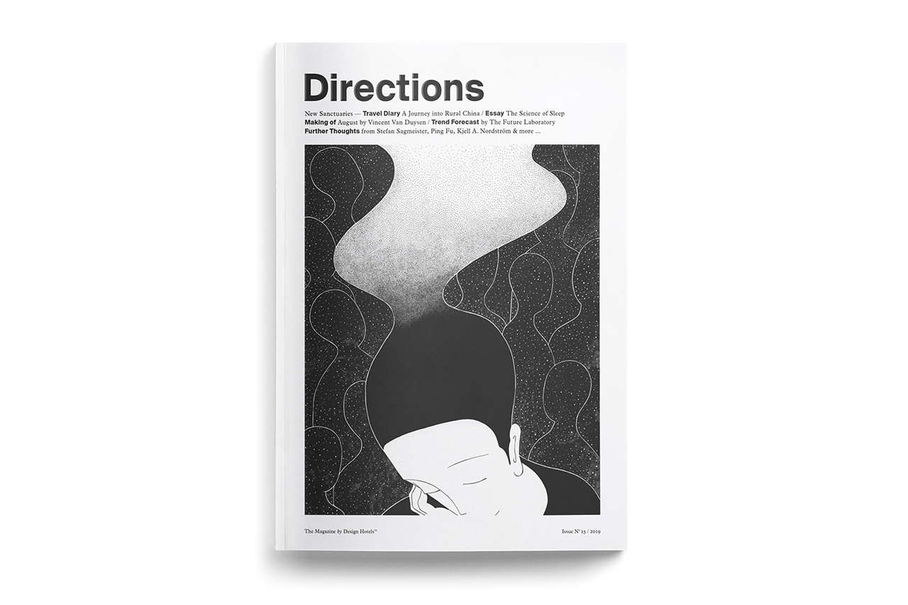 Commissioned Work - Design Hotels, Directions Magazine / &lt;The Science of Sleep&gt; by Ben Crair / 2018