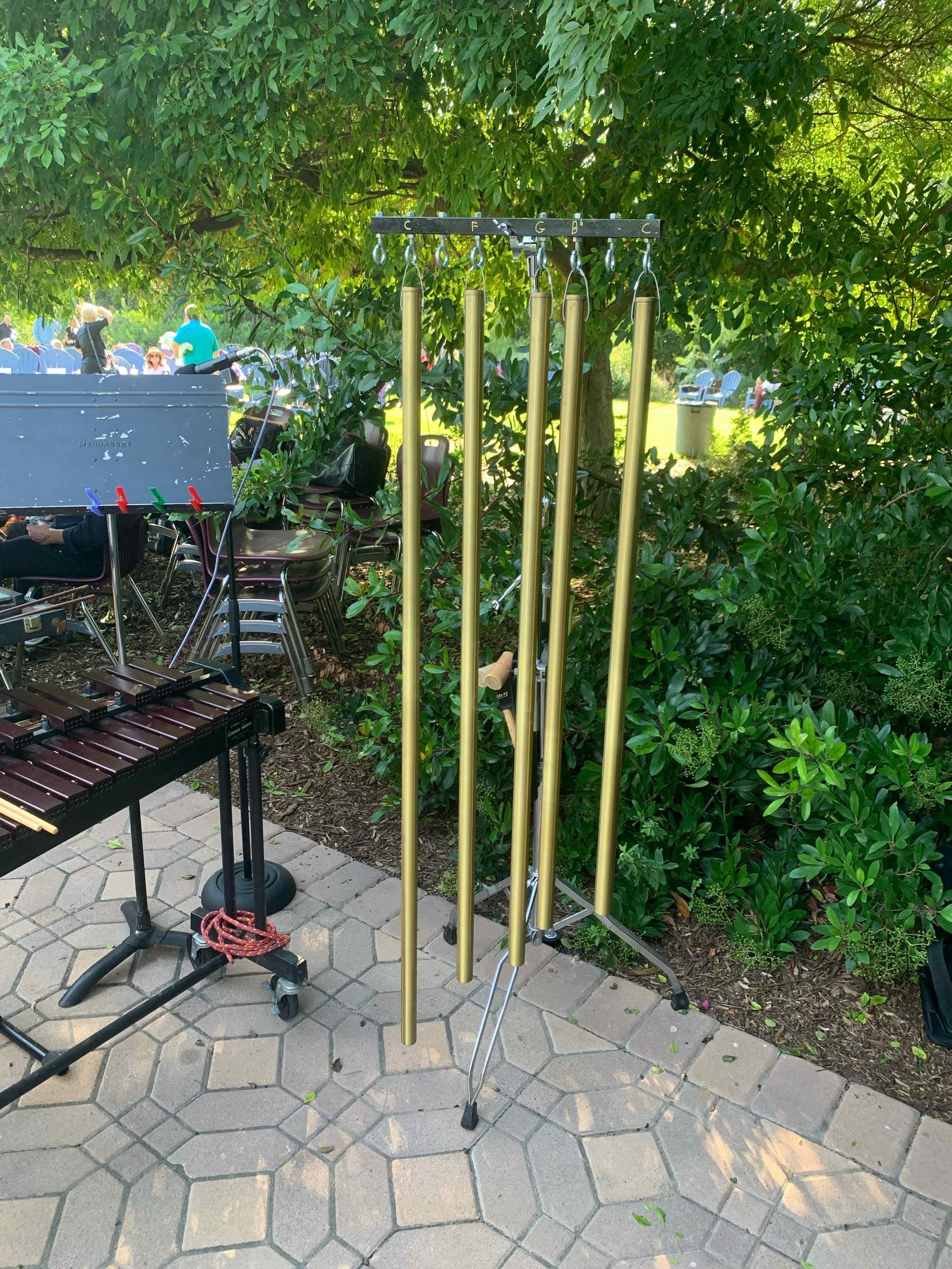 Dan's Chimes at the South Coast Botanic Gardens Concert October 2024