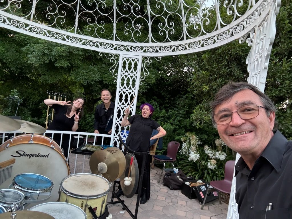 Perucssion Section October 2024 Botanic Gardens Concert