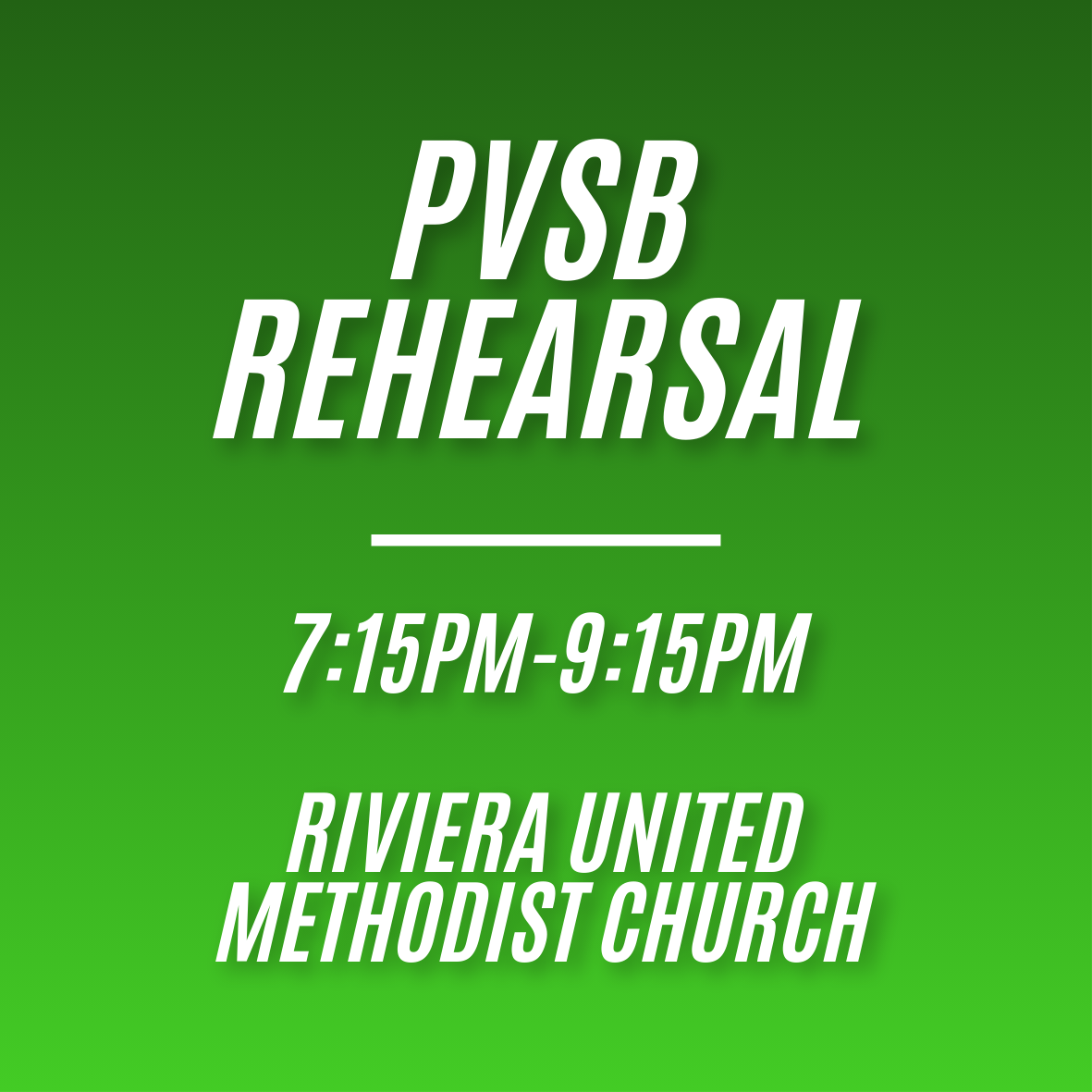 10/7/26 Rehearsal