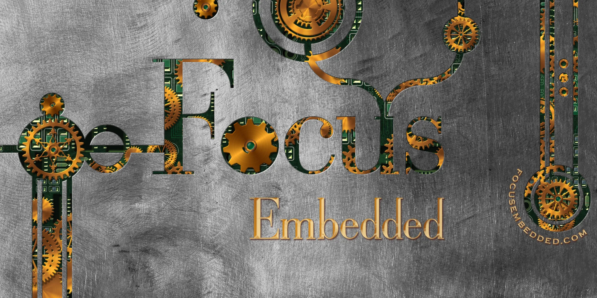 Full color logo with a complex cutout pattern. (click to enlarge)