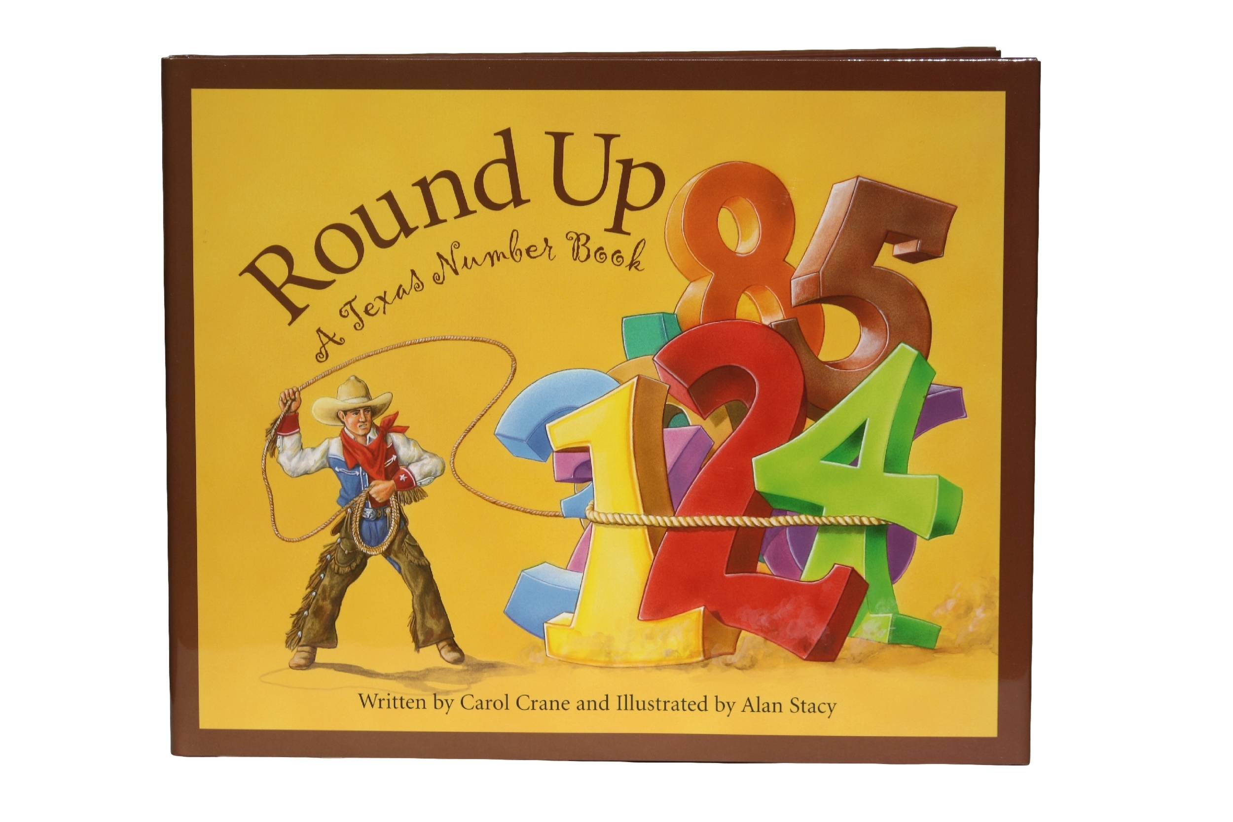 "The history and lore of Texas comes to life in this playful book with colorful illustrations by Alan Stacy." Young readers will learn about the Lone Star state through math concepts by using historical figures, places and other things specific to Texas. 