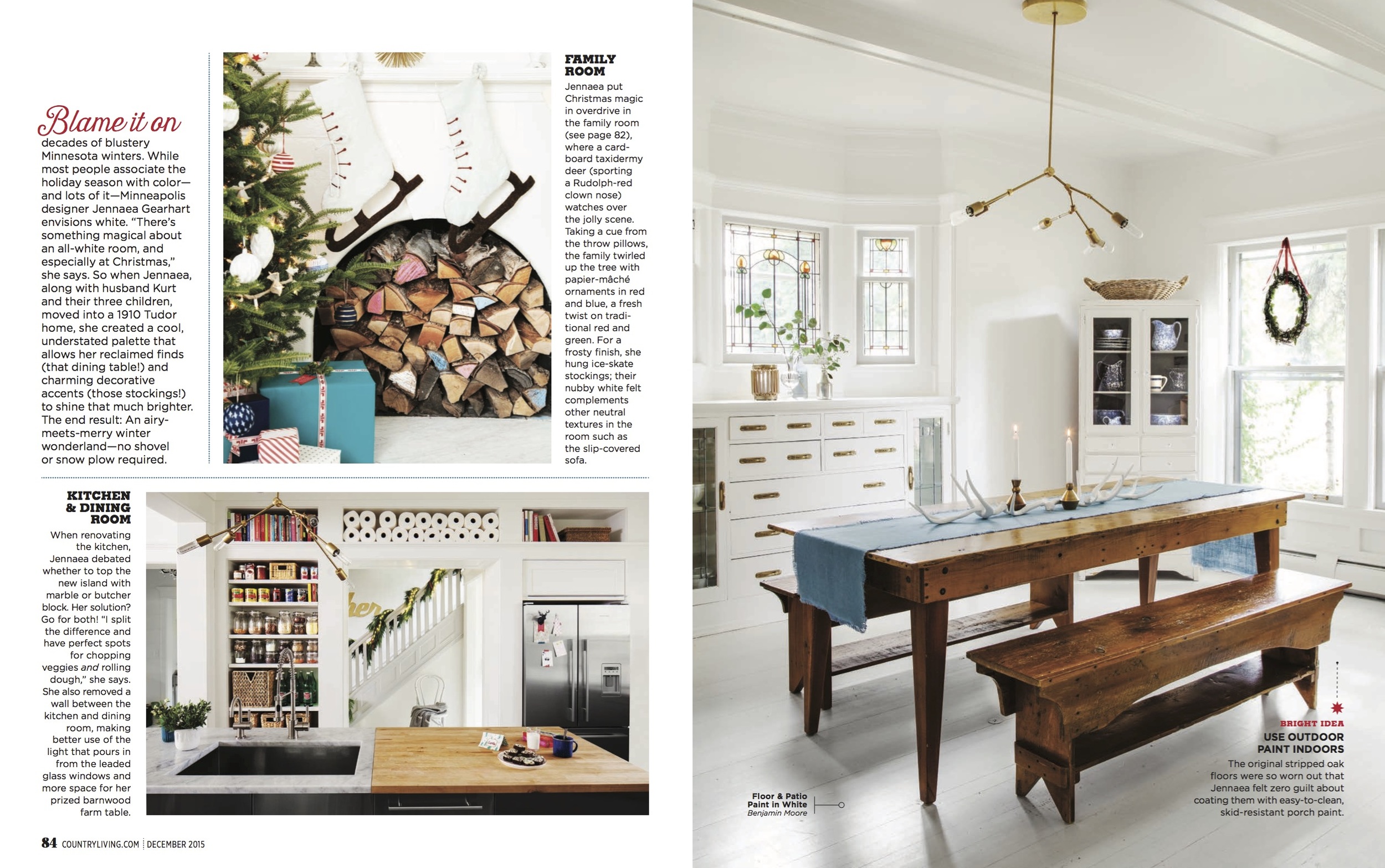 INTERIOR DESIGN EDITORIAL FEATURES — JEANNE LYONS DAVIS