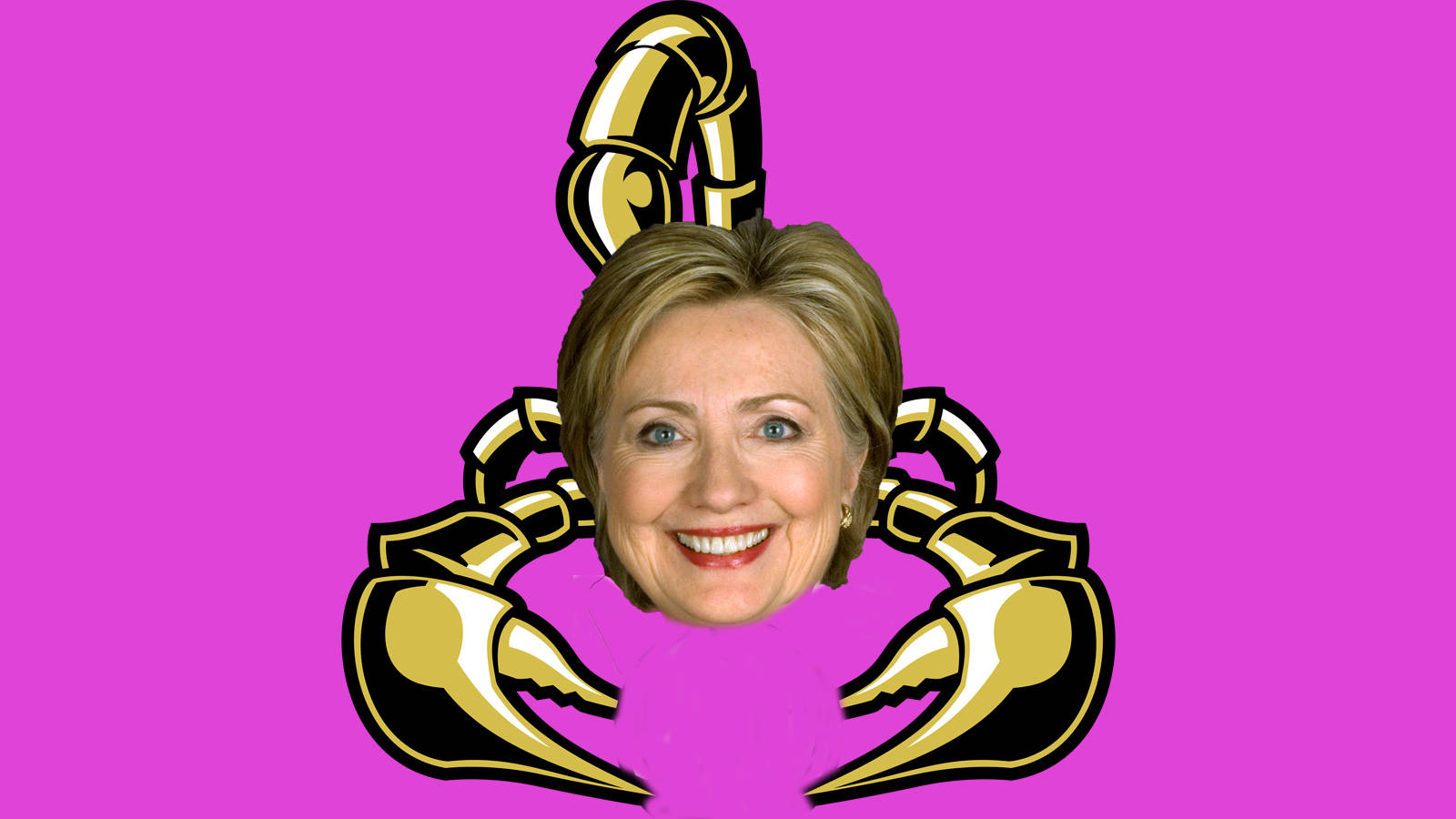 Hills in her true double-Scorpio form