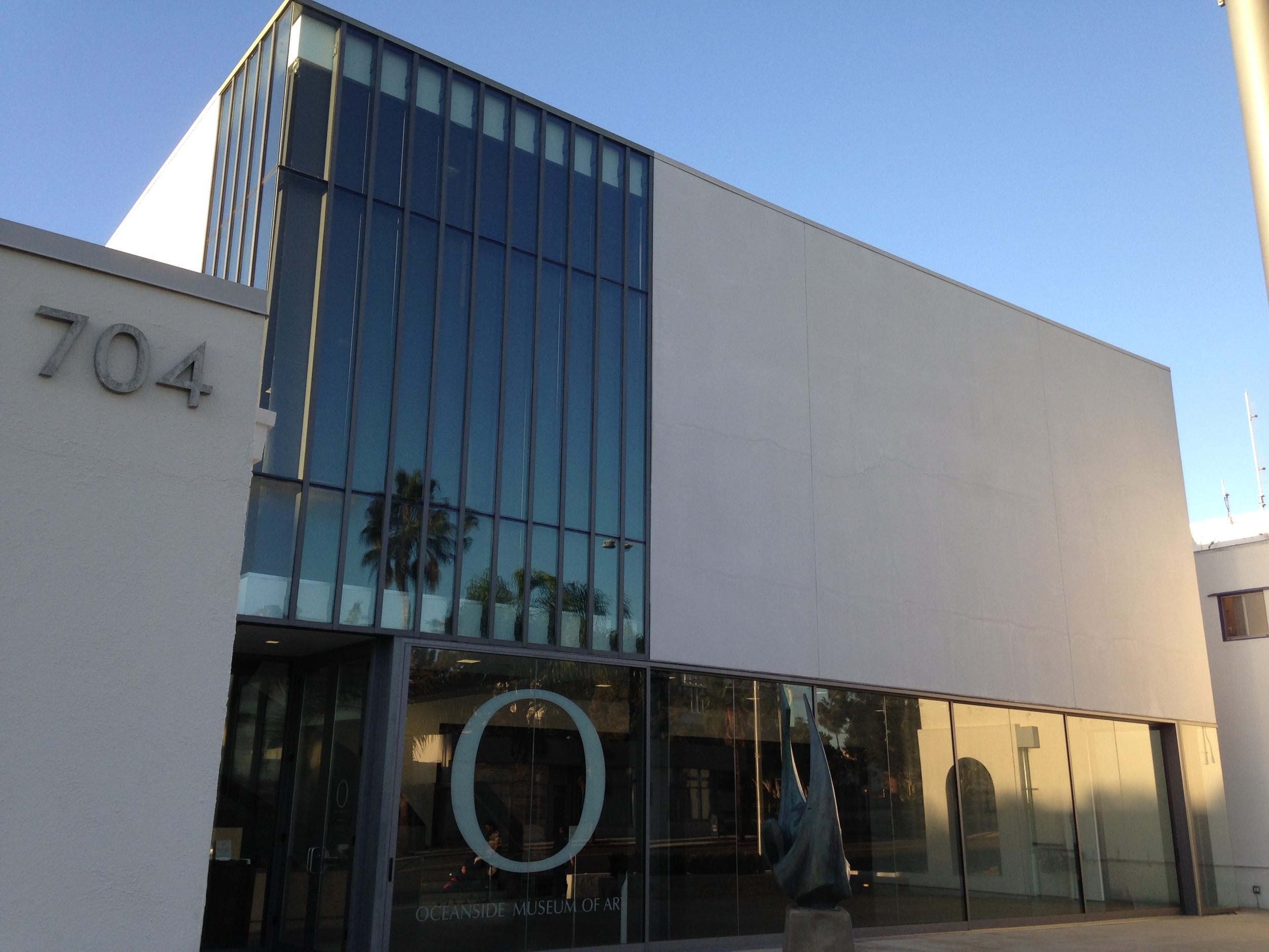 The Oceanside Museum of Art partly inhabits the former City Hall.