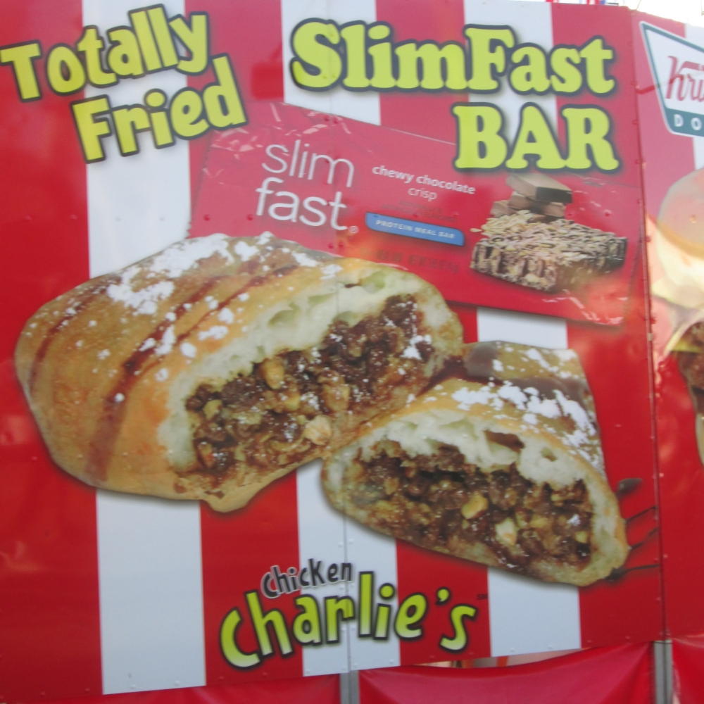 There were even food options for people on a diet!