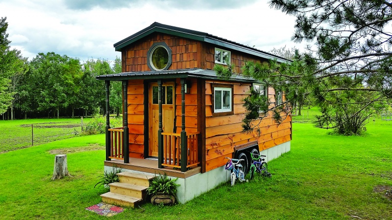 Photo courtesy of the FYI Channel's Tiny House Nation TV Show