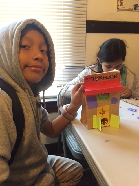 The students came up with incredibly creative ideas, like this Pokémon business!