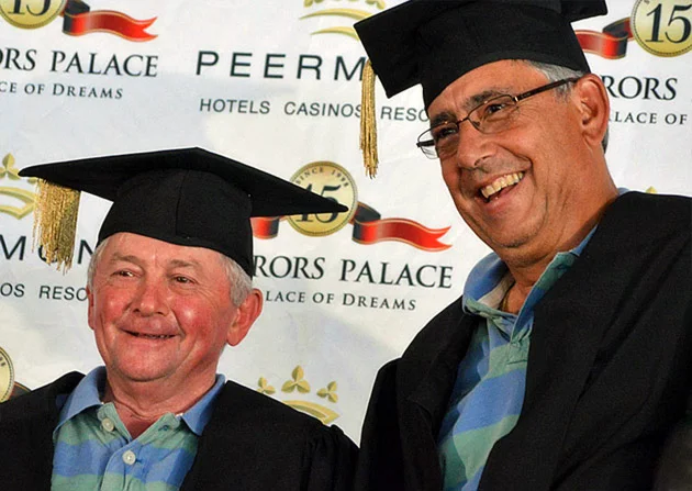Muis Roberts and Graeme Hawkins
