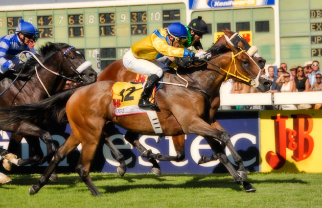Igugu wins the J&B Met