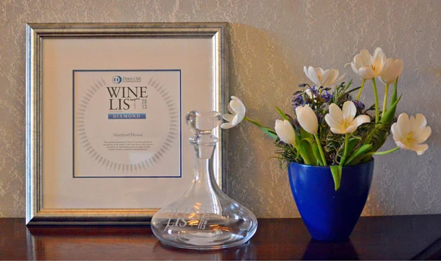 Diners Club Diamond Winelist Award