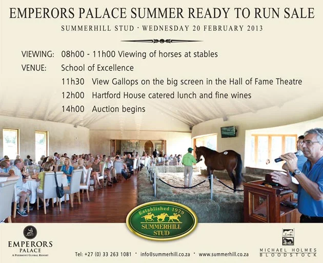 Emperors Palace Summer Ready To Run Sale 2013