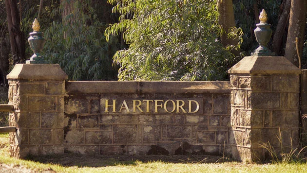 Hartford Estate Entrance