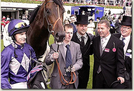 Michael Owen and Brown Panther